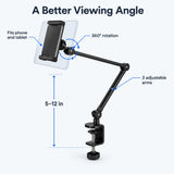 Bras articulé pour Téléphones et Tablettes